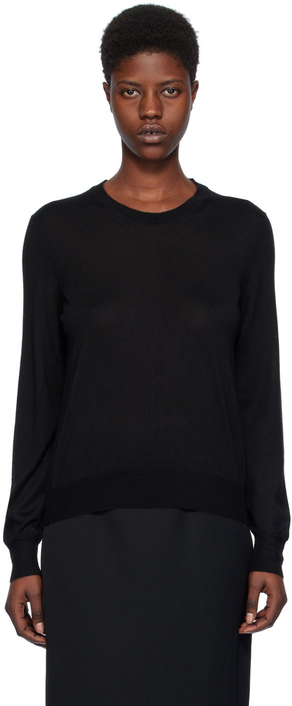 Sweater The Row The Row Islington Crewneck Sweater Sort | 5578-Y498