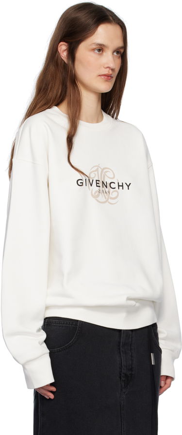 Sweater Givenchy Givenchy Reverse Sweatshirt Hvid | BMJ0LC3YQJ130, 1