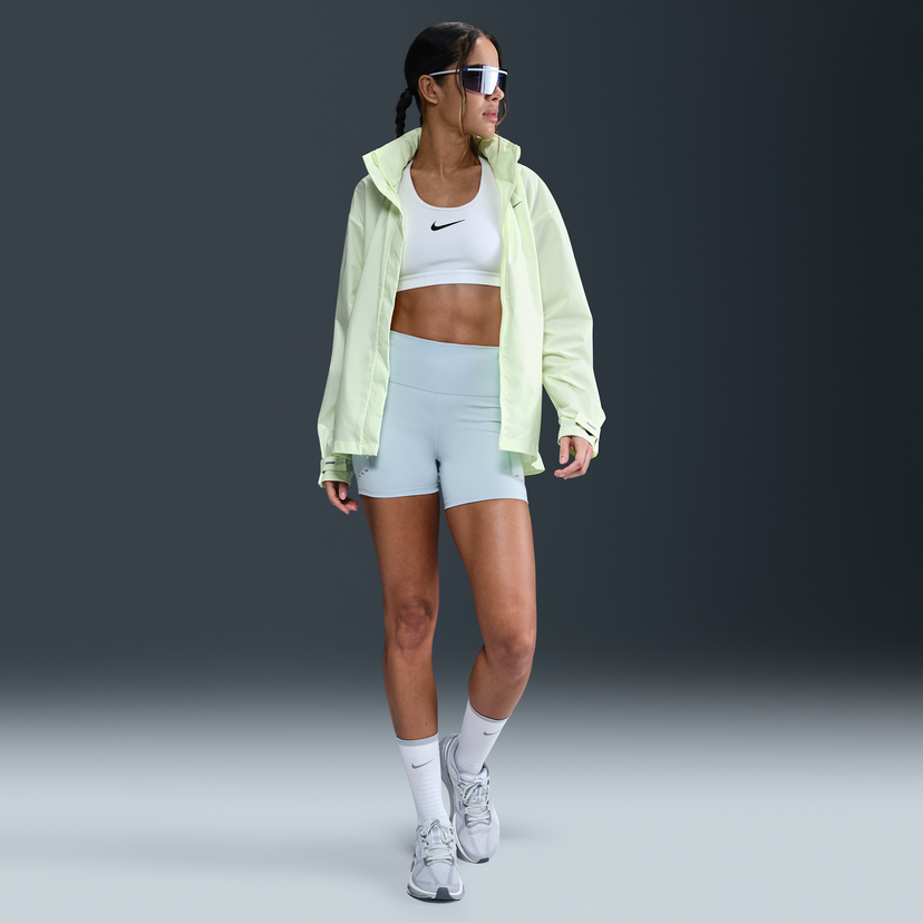 Vindjakke Nike Swift High-Waisted 4" Running Shorts with Pockets Gul | HJ2258-440