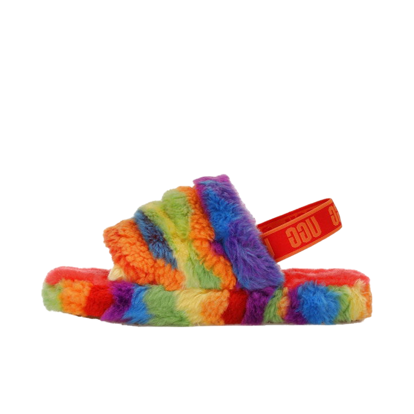 Sneakers og sko UGG UGG Fluff Yeah Slide Flerfarvet | 1119840K-RSTR