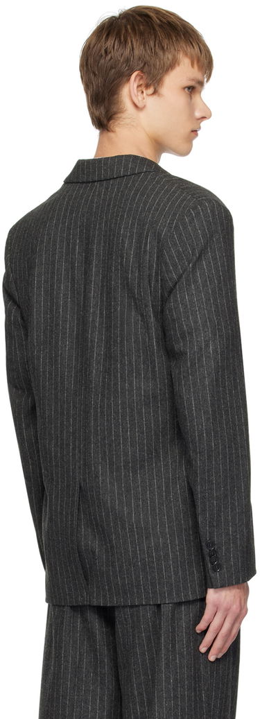 Jakke Samsoe Samsoe Samsøe Samsøe Cho Pinstripe Blazer Grå | M23400040, 2