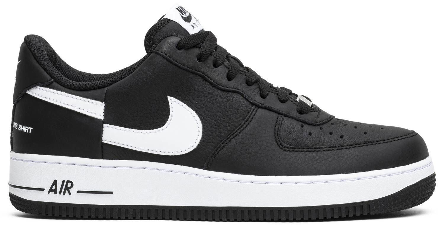 Sneakers og sko Nike Supreme x Comme des Garçons SHIRT x Air Force 1 Low Sort | AR7623-001, 0