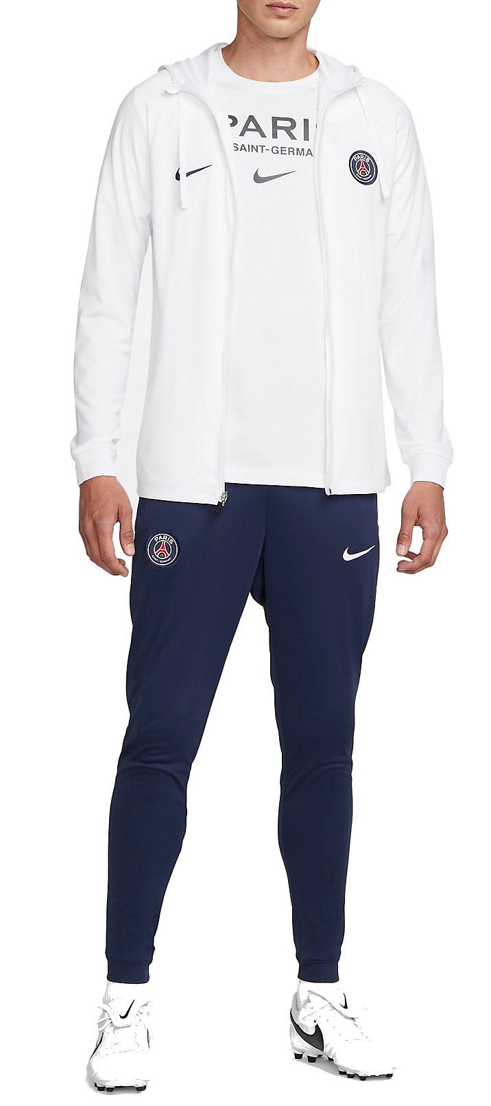 Træningsdragt Nike Dri-FIT Paris Saint-Germain Strike Hvid | dj8483-101