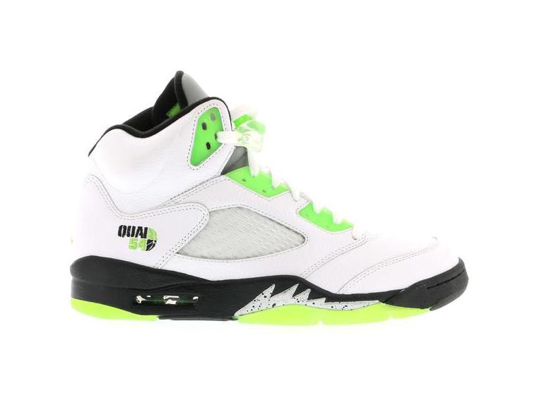 Sneakers og sko Jordan Jordan 5 Retro "Quai 54 White" Hvid | 467827-105, 0