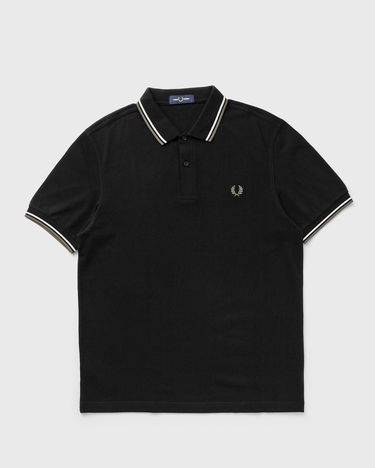Polo skjorte Fred Perry Twin Tipped Shirt Black XL Sort | M3600-W54, 0