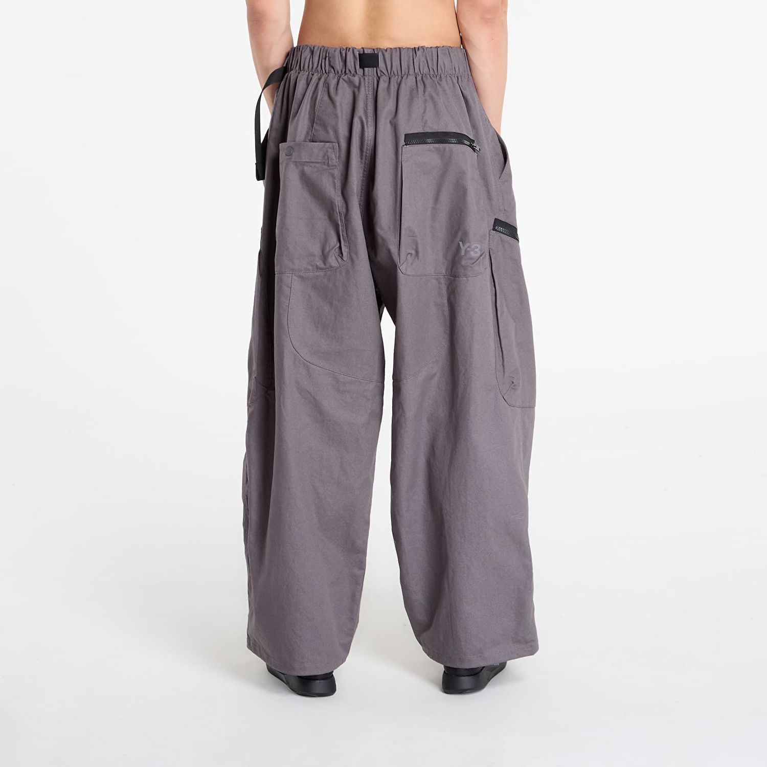 Cargo bukser Y-3 Y-3 Twill Cargo Pants Grå | KB2076, 1