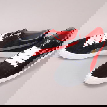 Sneakers og sko Puma Suede Archive Eco black / ribbon red / gold foil Sort | 352421 19, 2