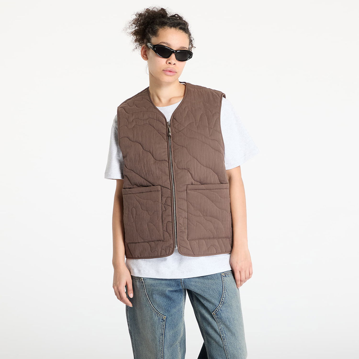Vest Footshop Quilted Vest Brun | FTSHP_468, 1