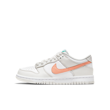 Sneakers og sko Nike Dunk Low "Mismatch Swoosh - Tropical" GS Hvid | CW1590-101, 0