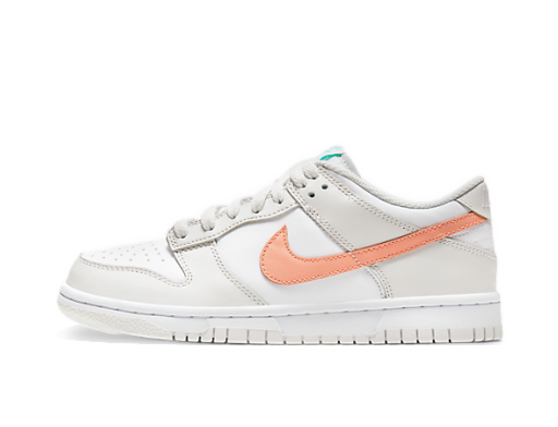 Sneakers og sko Nike Dunk Low "Mismatch Swoosh - Tropical" GS Hvid | CW1590-101