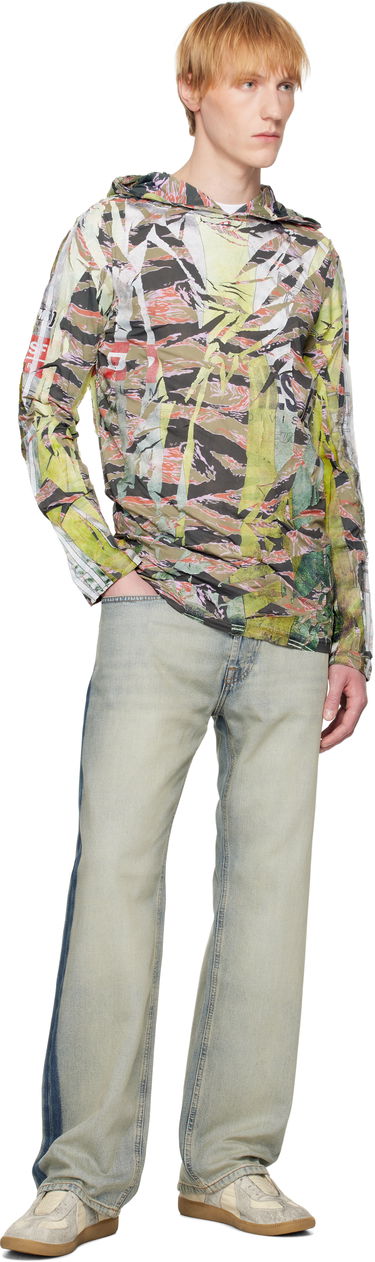 Sweatshirt Diesel Diesel T-Gillis Graphic-Print Hoodie Flerfarvet | A18072-0SKBT-5BVA, 3