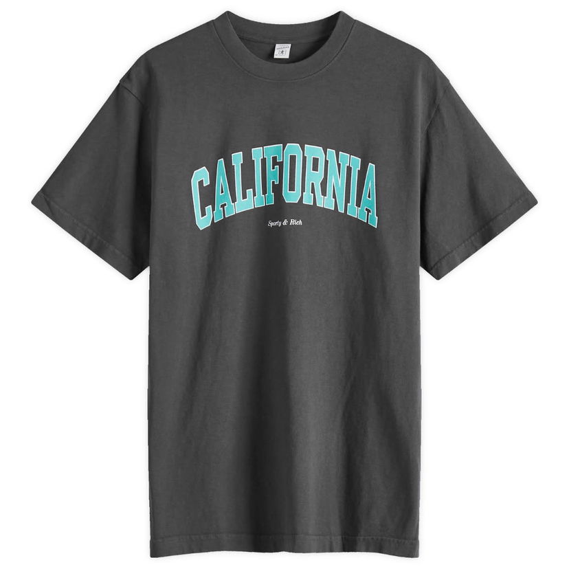 T-shirt Sporty & Rich Sporty & Rich California T-Shirt Grå | TO043514501BA02-BLK
