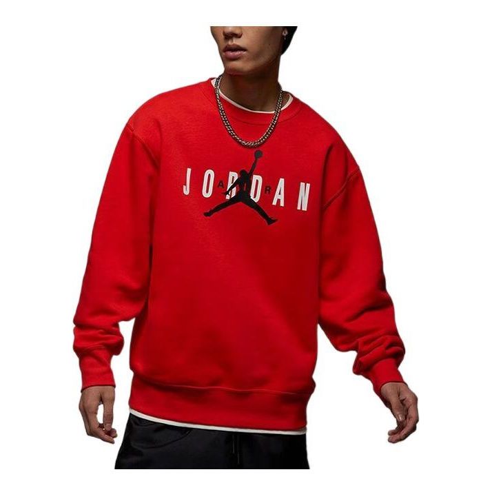 Sweater Jordan Fleece Hoodie Rød | FD9938-671