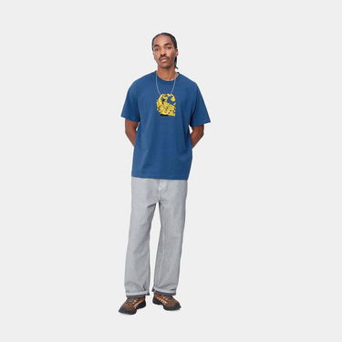 T-shirt Carhartt WIP Deo T-Shirt Blå | I032395_1N7_XX, 2