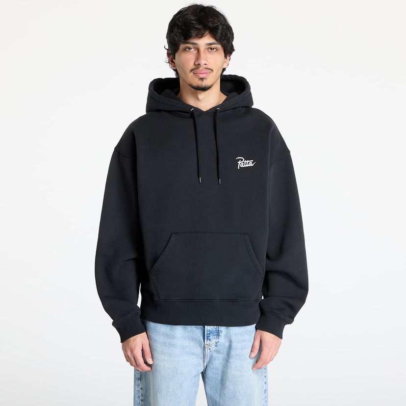 Sweatshirt Patta Patta Snake Heart Boxy Hoodie Sort | POC-SS25-2000-325-0019-001