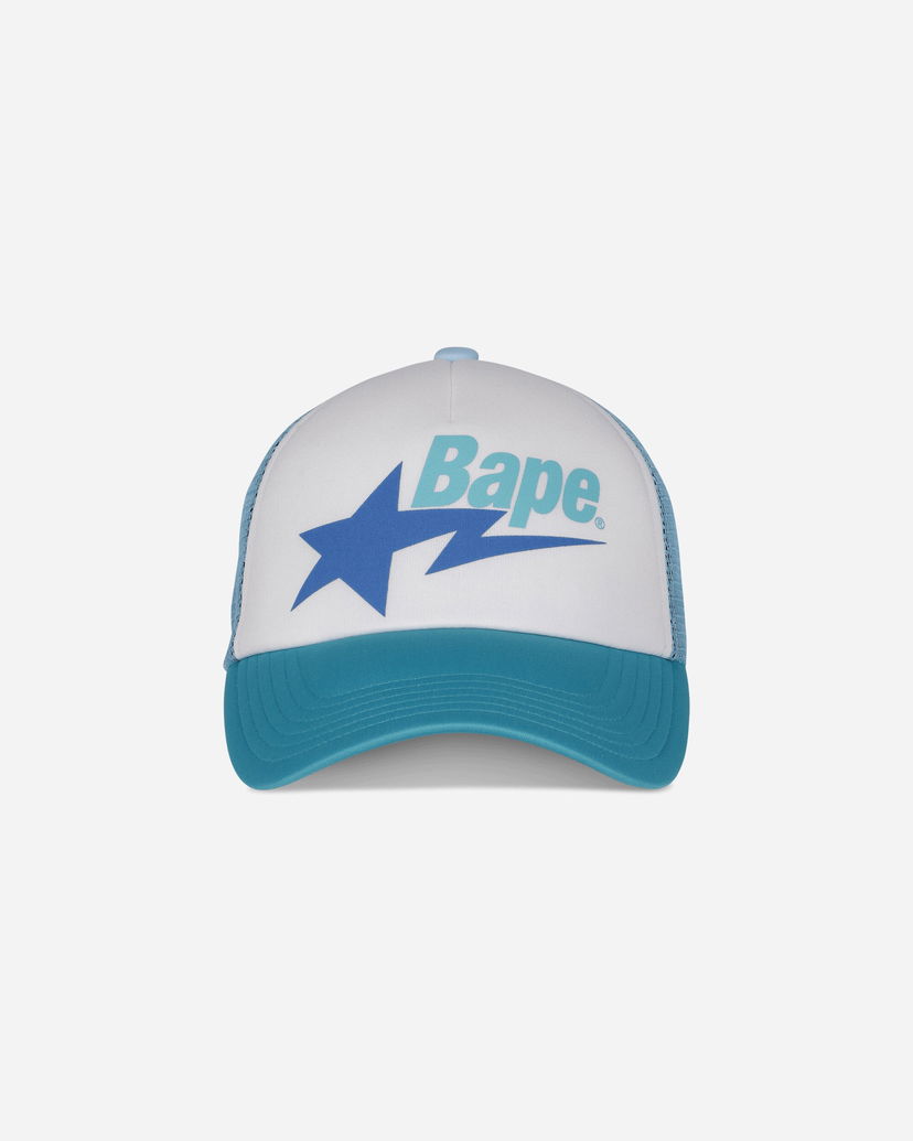 Kasket BAPE STA Mesh Cap Blå | 1L30180006 BLUE