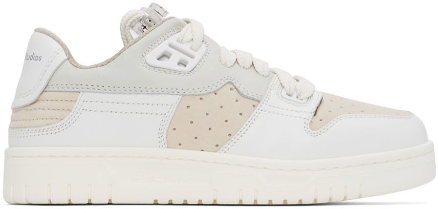 Sneakers og sko Acne Studios Paneled Low Top Sneakers W Hvid | AD0455-, 0