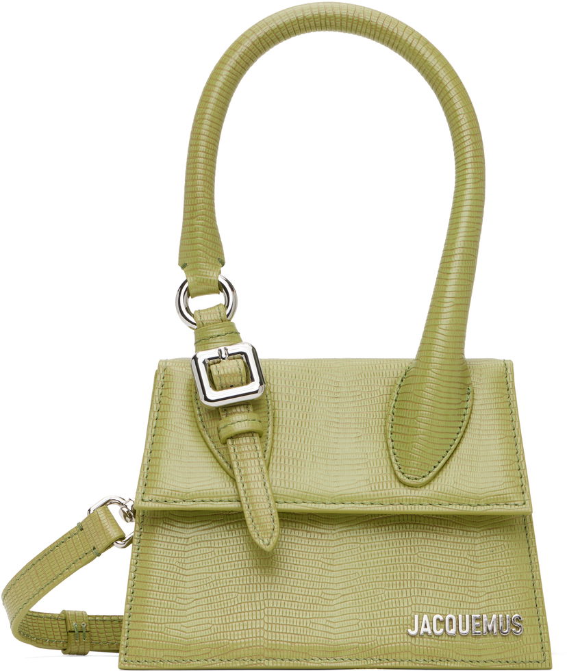 Håndtaske Jacquemus Jacquemus 'Le Chiquito Moyen' Top Handle Bag Grøn | 25E233BA327-3235