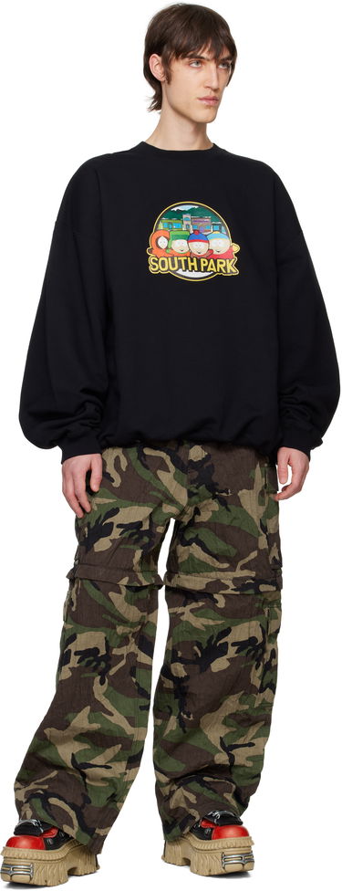Sweatshirt VETEMENTS Vetements Runway 'South Park' Oversized Sweatshirt Sort | UA66CW610B, 3