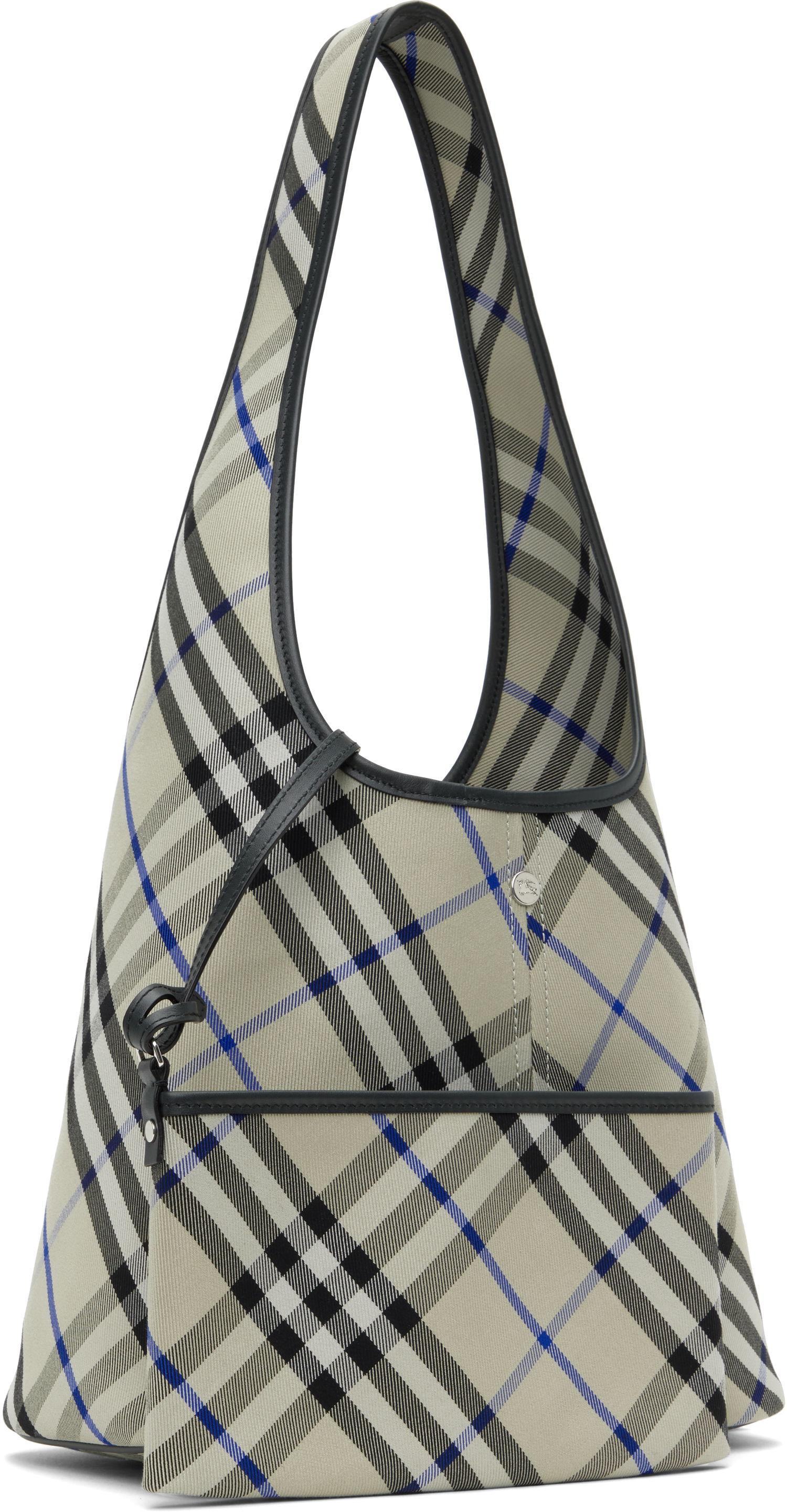 Håndtaske Burberry Burberry Small Check Shoulder Bag Beige | 8105767, 1