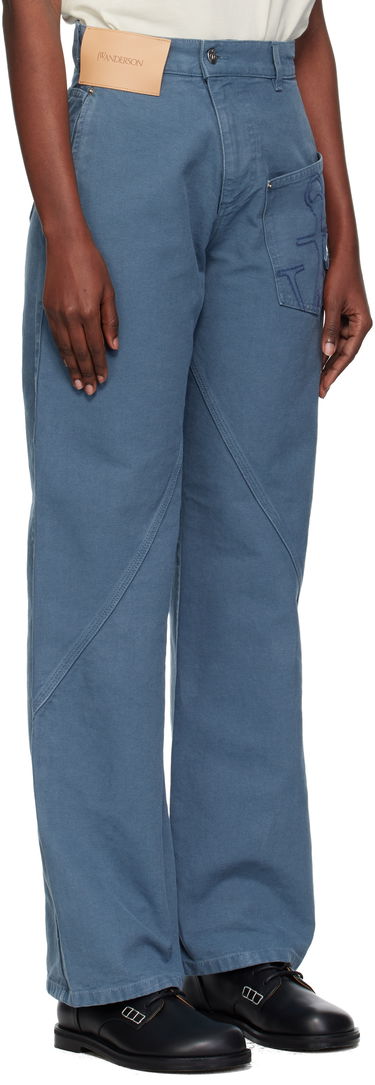 Cargo bukser JW Anderson JW Anderson Twisted Workwear Trousers Beige | TR0384-PG1744, 4