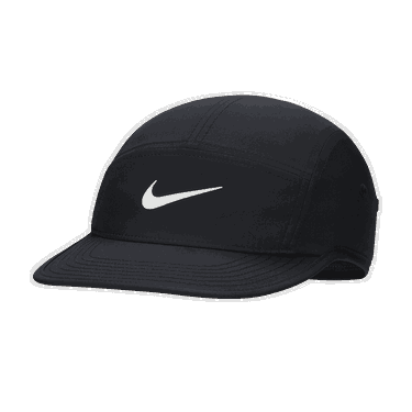 Kasket Nike Swoosh Dri-FIT Fly Sort | FB5624-010, 0