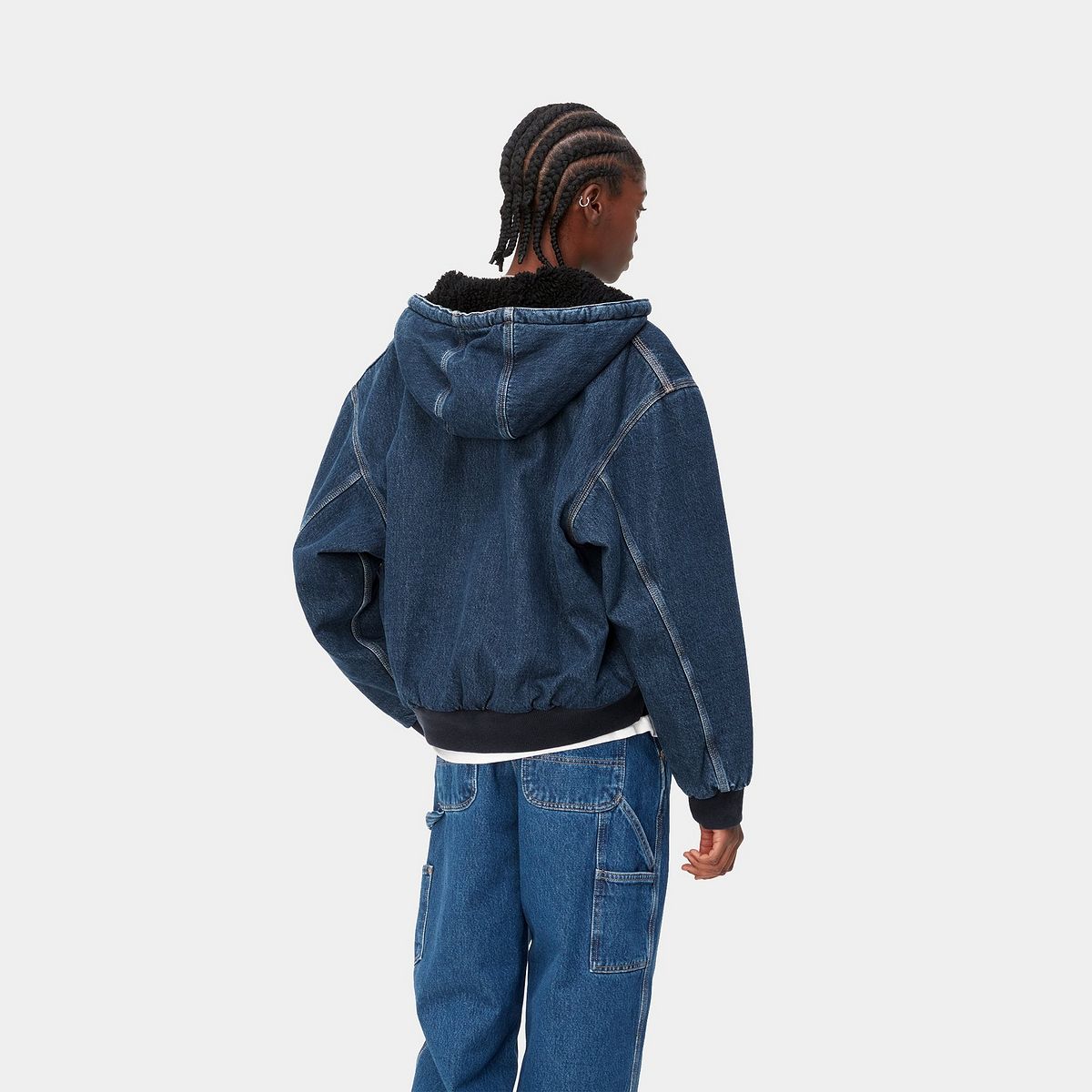 Jakke Carhartt WIP OG Active Jacket "Blue stone washed" Mørkeblå | I032240_01_06, 1