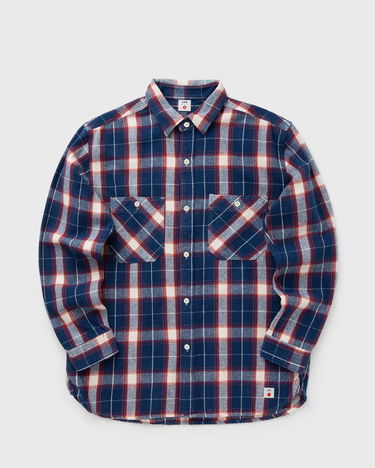 Skjorte EDWIN Plaid Flannel Work Shirt Long Sleeve Flerfarvet | I035870-NRM67, 0