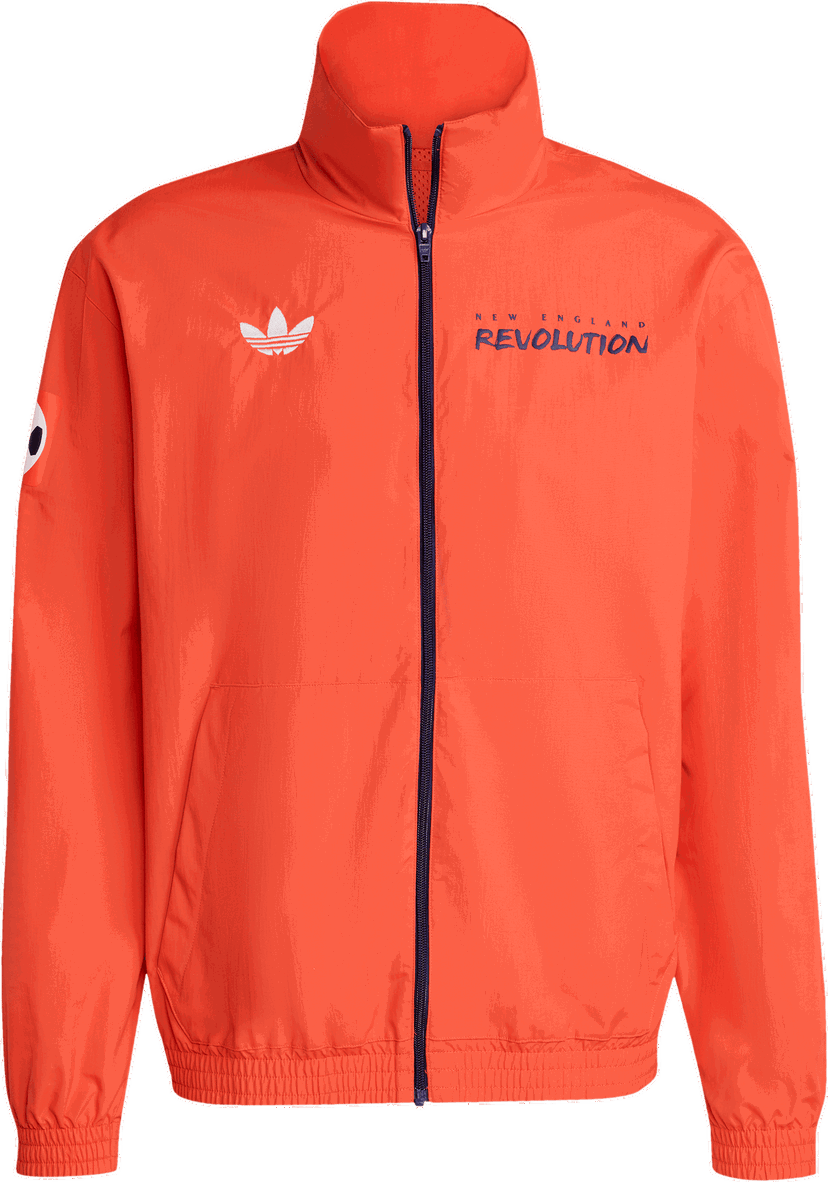Jakke adidas Originals New England Revolution Anthem Jacket Orange | jm5023