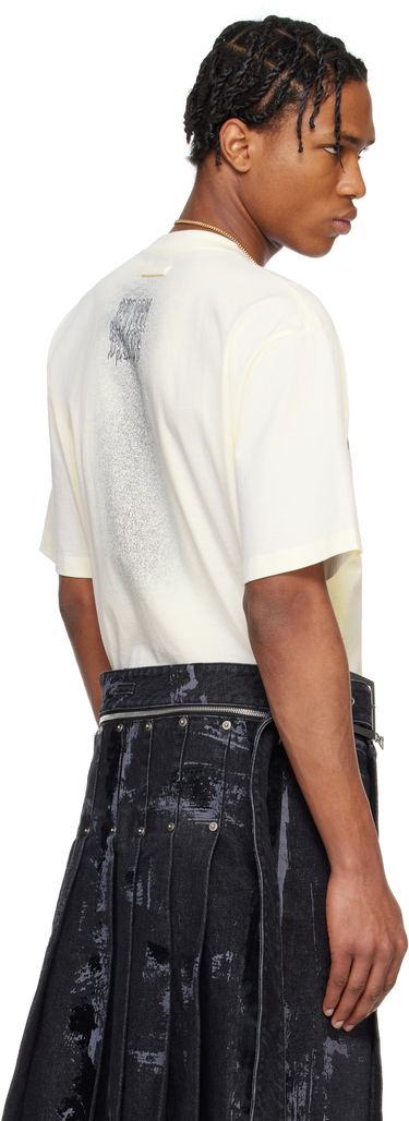 T-shirt Jean Paul Gaultier Jean Paul Gaultier Oversized Tattoo Ruban T-Shirt Beige | 25/34-F-TS118I-J090-0500, 2