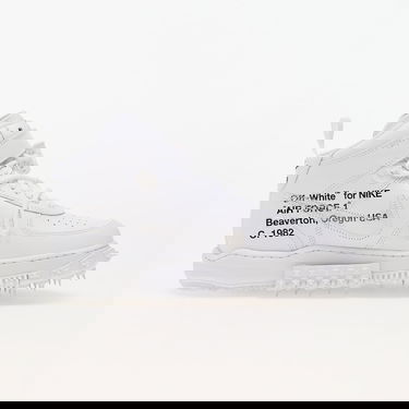 Sneakers og sko Nike Air Force 1 Mid "Off-White Graffiti White" Hvid | DR0500-100, 4