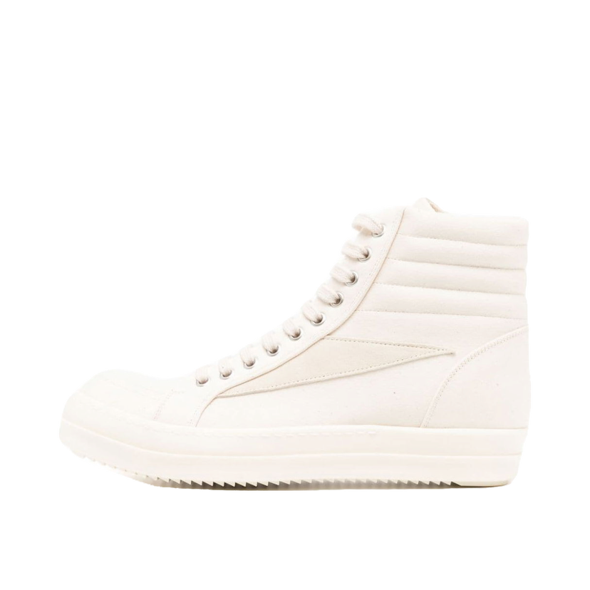 Sneakers og sko Rick Owens DRKSHDW Vintage High Natural Milk Beige | DU01D1810 NDKLVS 2111