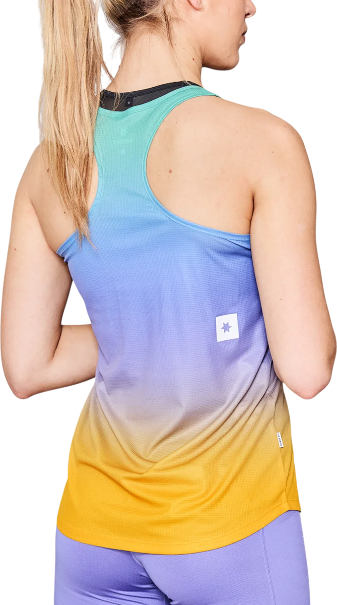 Tanktop Saysky Saysky Women's Drip Dye Flow Singlet Flerfarvet | nwrsi60c-1033, 1