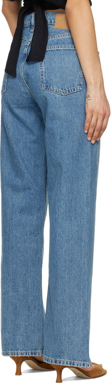 Jeans rag & bone Rag & Bone Loose Shea High-Rise Jeans Blå | WDD25S2998RGAS, 2