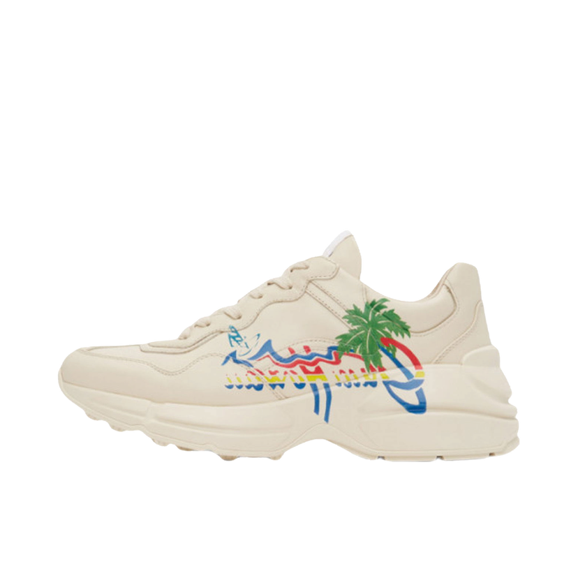 Sneakers og sko Gucci Rhyton 'Hawaii Ivory Multi' Beige | 630652 DRW00 9522