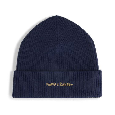Beanie Puma PUMA x SAYSKY Merino Beanie Mørkeblå | 026615_01, 2