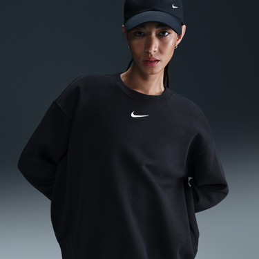 Sweater Nike Sportswear Phoenix Fleece Crewneck Sweatshirt Sort | FZ4270-010, 0