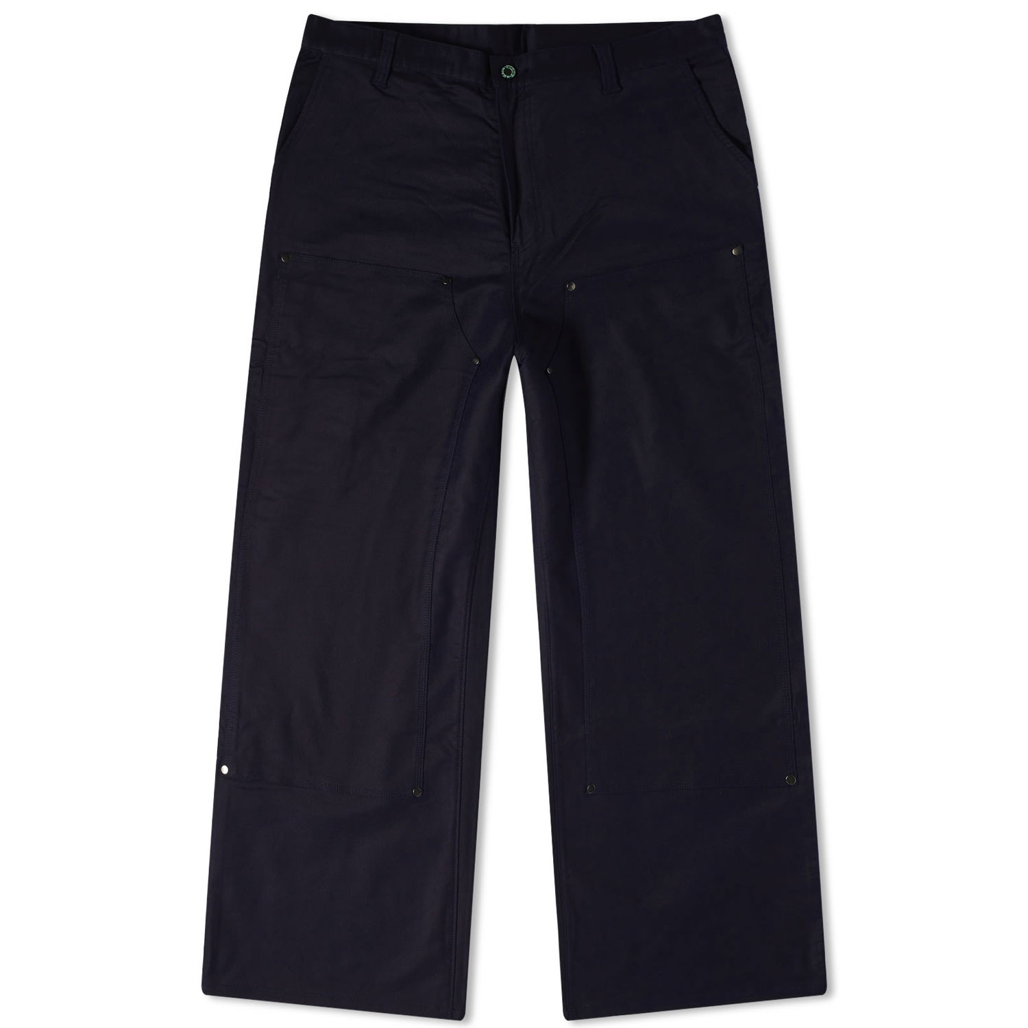 Cargo bukser Brain Dead Brain Dead Moleskin Double Knee Pant Mørkeblå | BDW23B12003311NY01, 0
