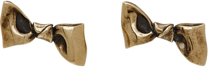 Øreringe Acne Studios Karen Kilimnik Edition Bow Earrings Beige | C50352-, 0