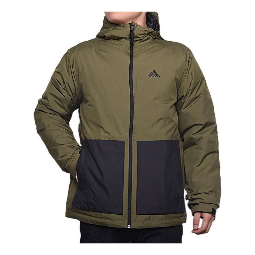 Parka adidas Originals Hooded Padded Jacket Grøn | H23085