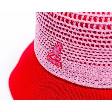 Hat Kangol Kangol Double Mesh Lahinch Bucket Hat Size S Lyserød | K3745-PS664, 3