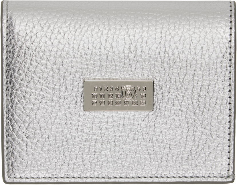 Tegnebog Maison Margiela MM6 Maison Margiela Numeric Bifold Wallet Metalisk | SA5UI0015 P8395