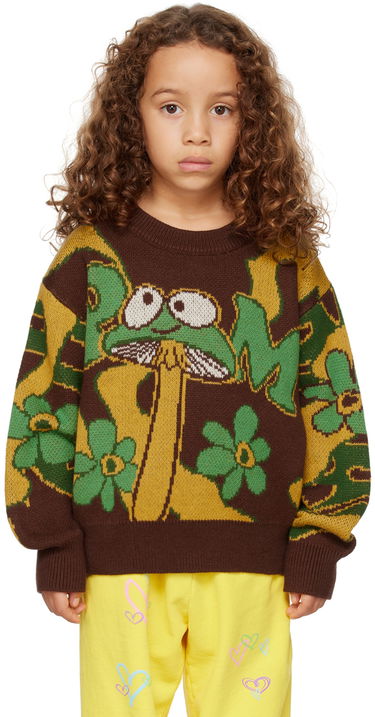 Sweater Perks And Mini Perks and Mini Exclusive Shroom Knit Sweater Brun | 55002, 0
