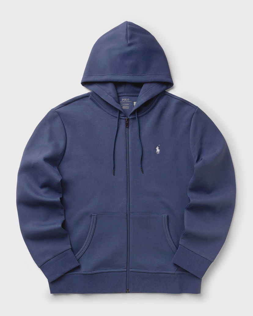 Sweatshirt Polo by Ralph Lauren Long Sleeve Hooded Full-Zip Sweatshirt Blå | 710881517071