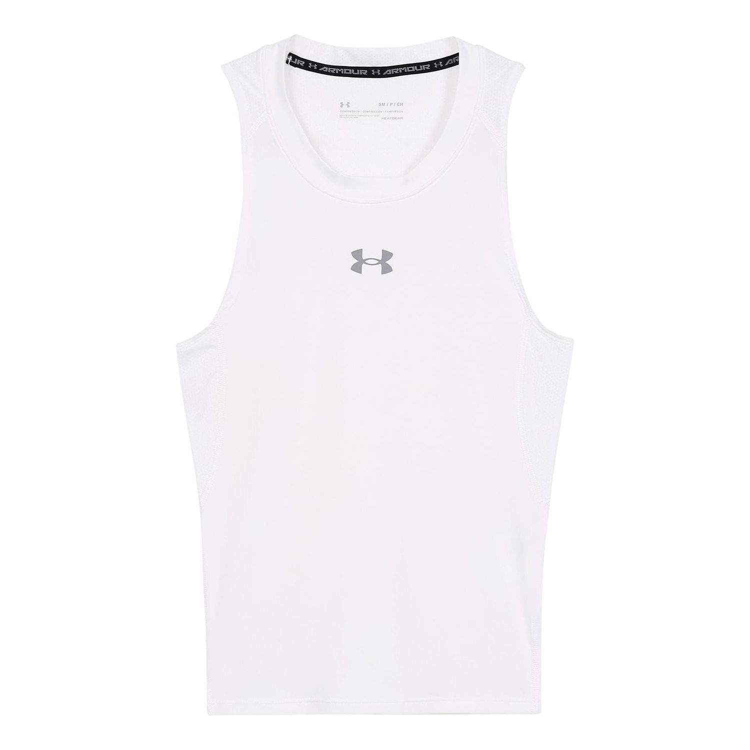 Tanktop Under Armour HeatGear Basketball Tank Top Hvid | 1355672-100, 0