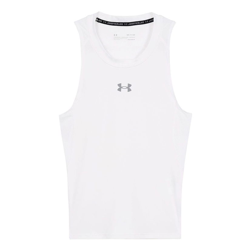 Tanktop Under Armour HeatGear Basketball Tank Top Hvid | 1355672-100