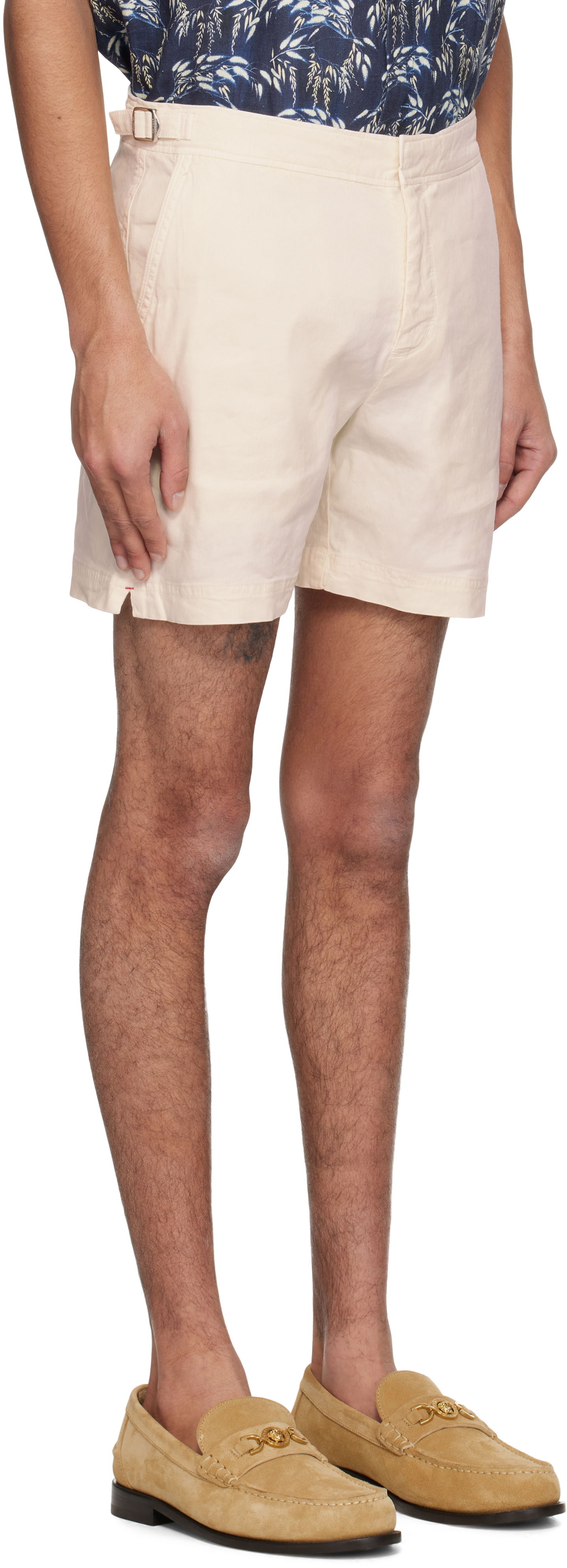 Shorts Orlebar Brown Orlebar Brown Bulldog Garment Dye Shorts Beige | 280316, 1