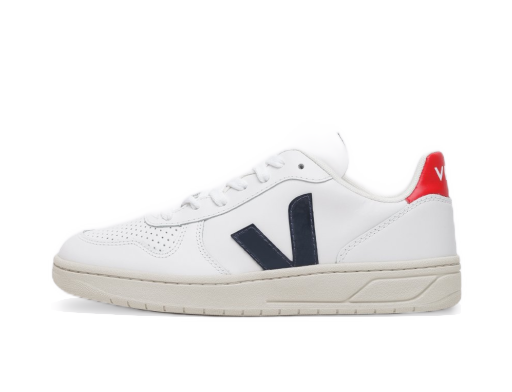 Sneakers og sko Veja V-10 Leather Extra Hvid | VX021267