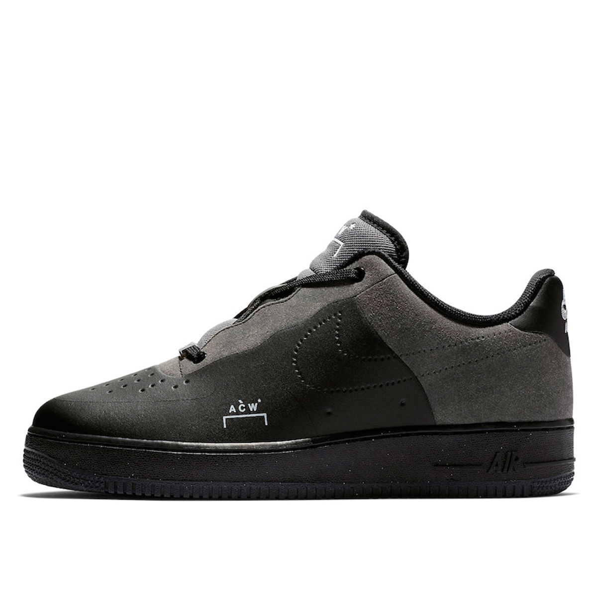 Sneakers og sko Nike A-Cold-Wall* x Air Force 1 Low Black Light Grey Sort | BQ6924-001, 1