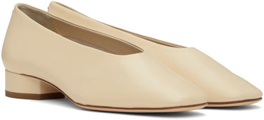 Tøj Aeyde Aeyde Delia Ballerina Flats Beige | A11-PU-GELR25CH-0221-100-007, 3